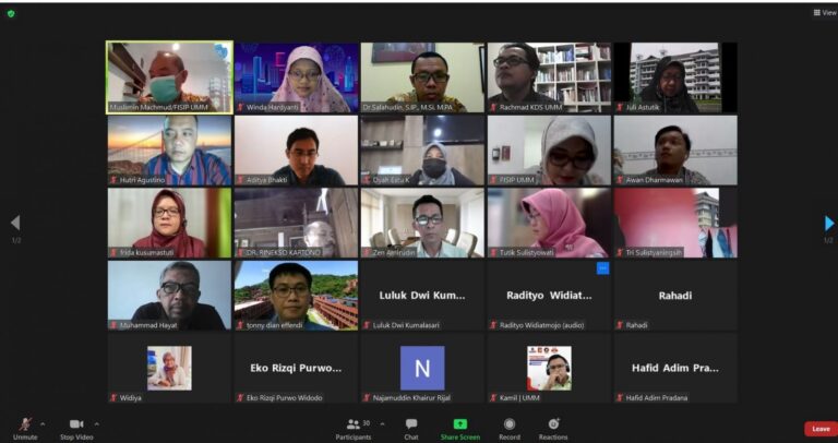 Monev Blockgrand, Dosen FISIP Paparkan Progress Report Riset dan Pengabdian