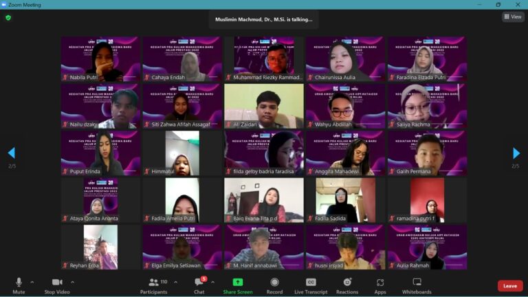 Kegiatan Pra Kuliah untuk Maba FISIP, Cara FISIP Sambut Energi Baru