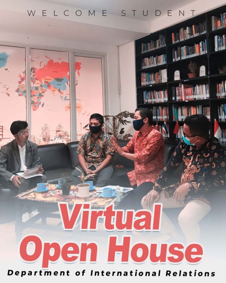 Sambut Maba, Prodi HI Gelar Virtual Open House