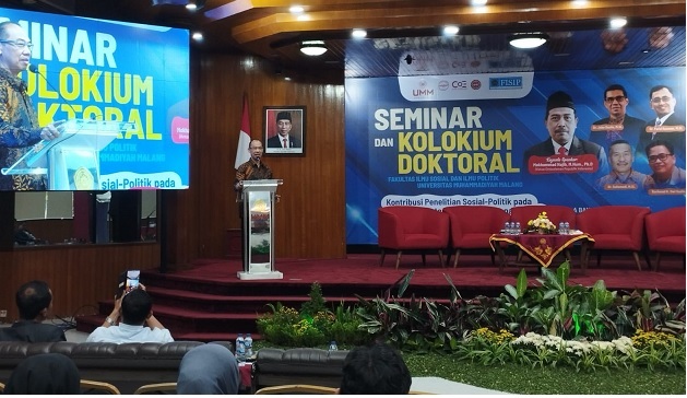 Wadahi Aktulisasi Pemikiran Doktor, FISIP UMM Sukses Gelar Seminar dan Kolokium Doktoral