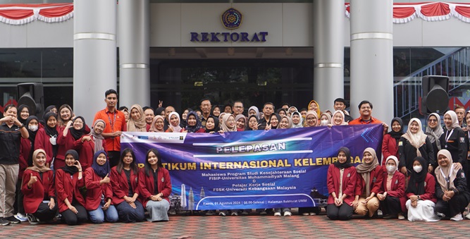 Mahasiswa Kesejahteraan Sosial UMM Malang Siap Jalani Praktikum Internasional di Malaysia