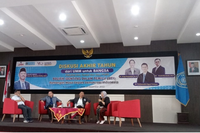 Diskusi Akhir Tahun FISIP UMM Soroti Bahaya Politik Identitas di Indonesia