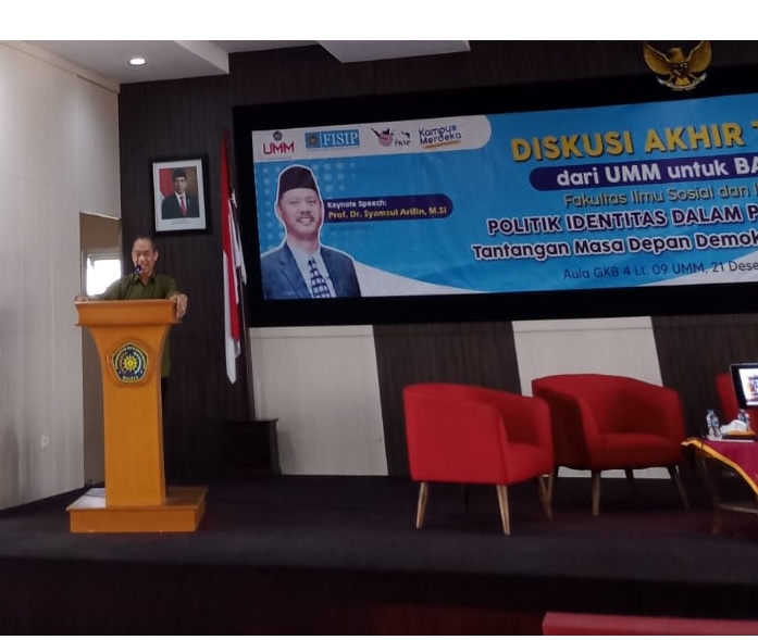 Refleksikan Politik Identitas di Indonesia, FISIP UMM Gelar Diskusi Akhir Tahun