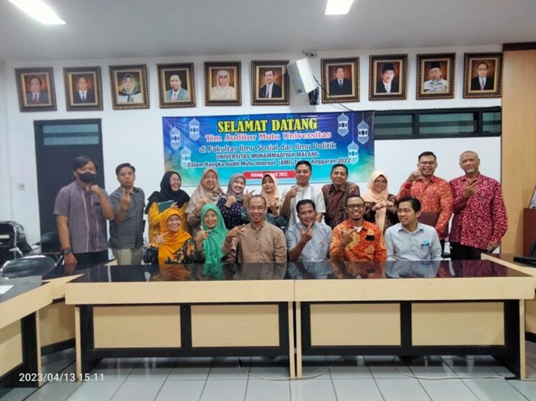 Perkuat Mutu Akademik : FISIP UMM Jalani Audit Mutu Internal Bersama BPMI