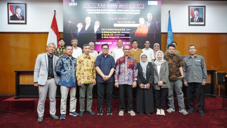 FISIP UMM Gelar Seminar dan Kolokium Doktor: Demokrasi dan Gagasan Baru dari Akademisi