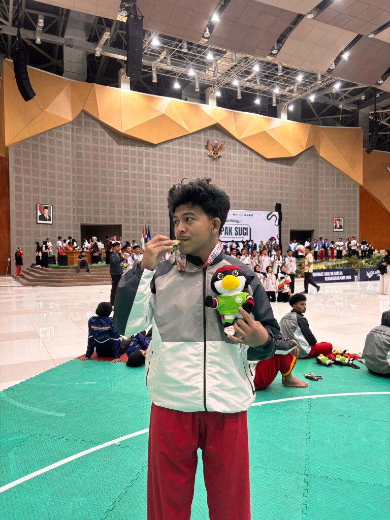 Naufal Dzaky Sukses Sabet Medali Emas Tapak Suci di Ajang 1st Muhammadiyah Games