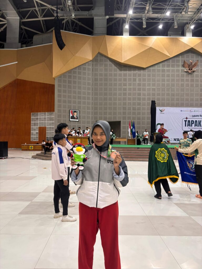 Tiga Kali Wakili Kampus, Jeje Sukses Rebut Medali di 1st Muhammadiyah Games