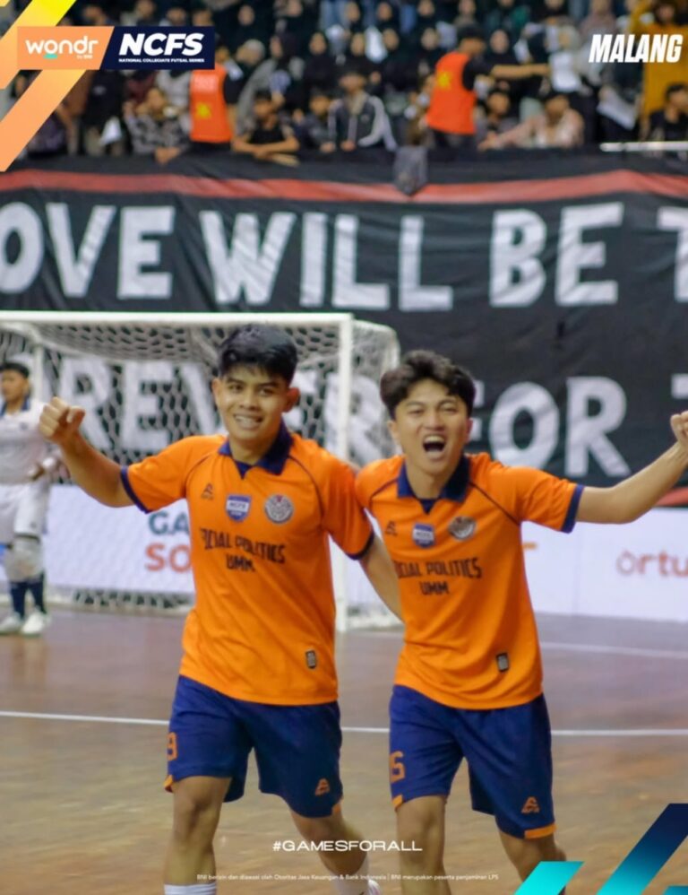 Tekuk Saintek UIN di GOR Ken Arok, FISIP UMM Amankan Tiket Perempat Final NCFS