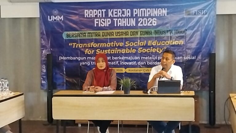 Rakerpim FISIP UMM 2026: Menguatkan Diferensiasi Pendidikan Menuju Visi Global yang Berdampak
