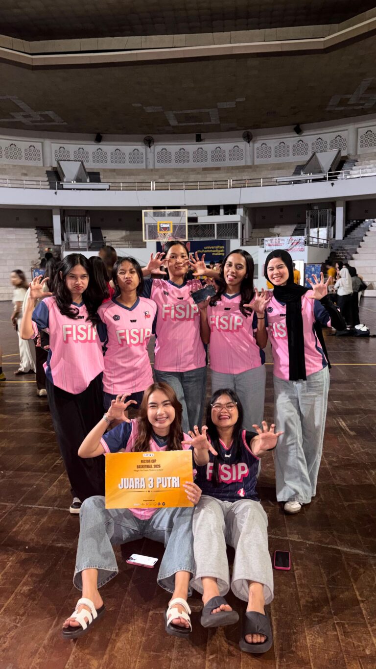 Tim Basket Putri FISIP Sukses Rebut Juara 3 di Rector Cup 2026